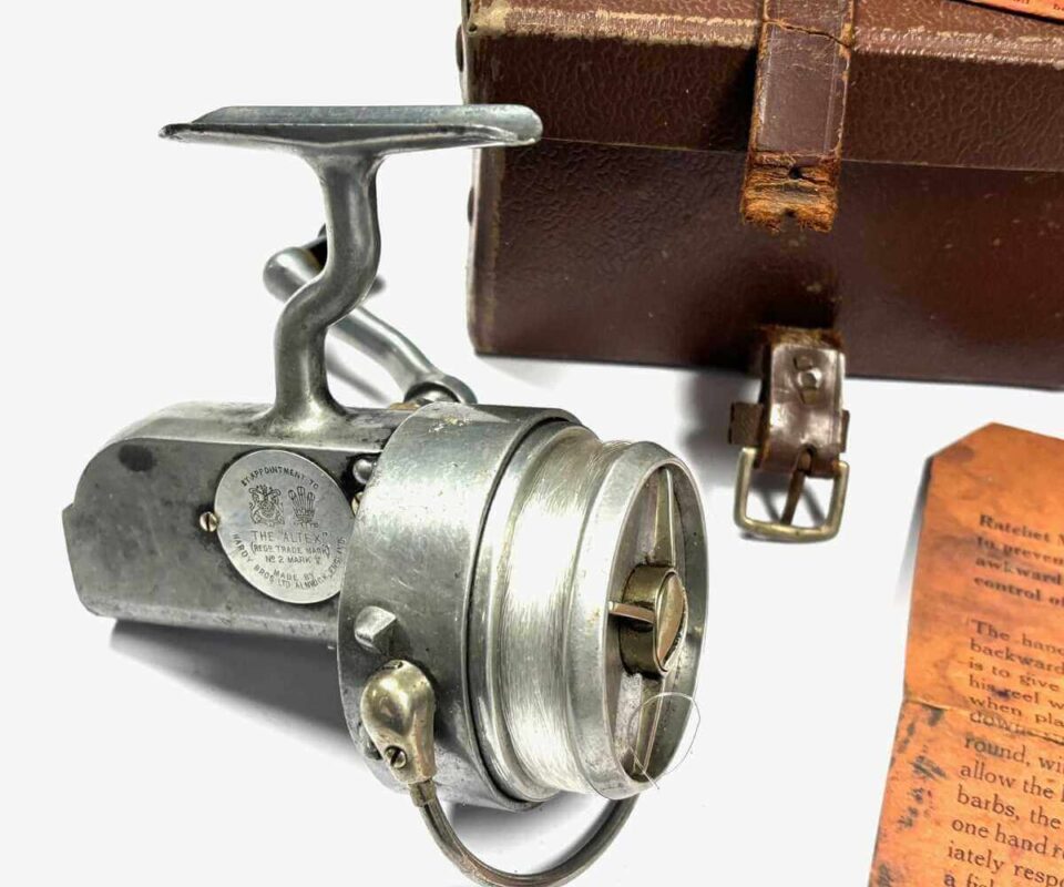   Hardy Altex No 2 MK V Fixed Spool Spinning Reel LHW Plus Box