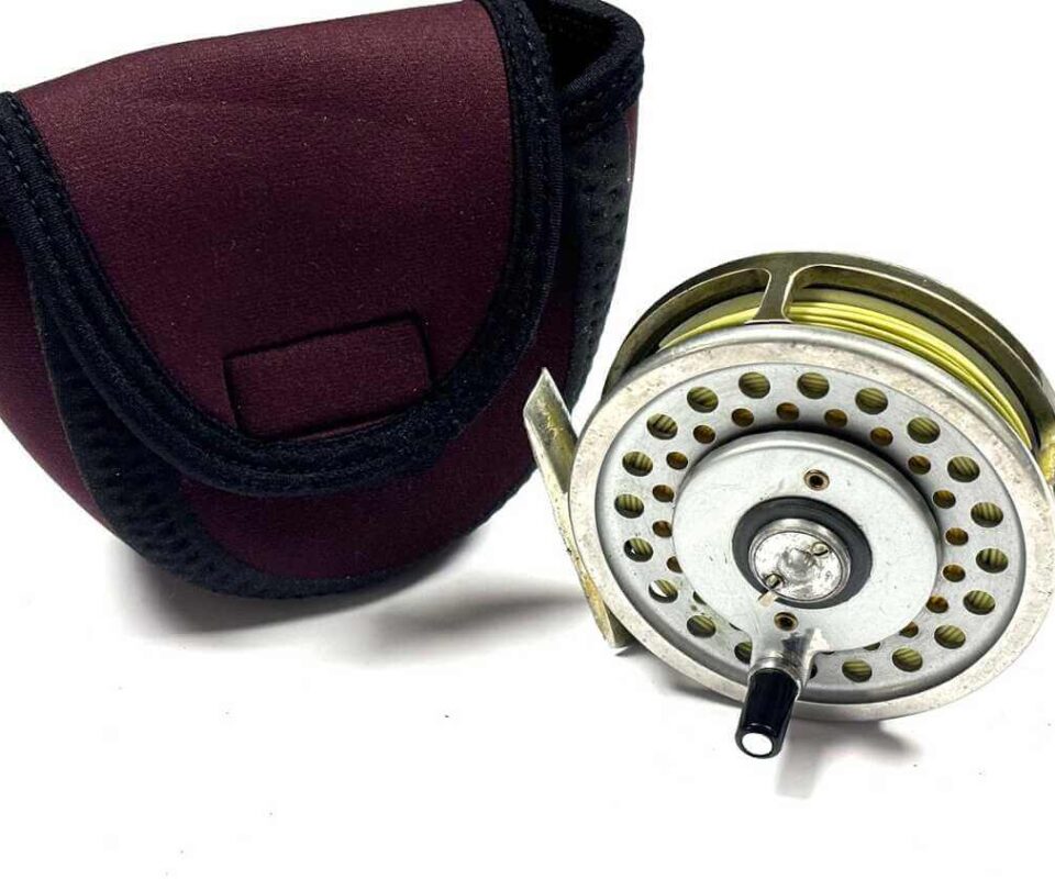  Hardy Marquis #7 Multiplier Trout Reel With Pouch