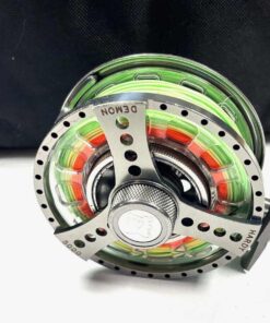  Hardy Demon 5000 Fly Reel With Two Spare Spools & Padded Case