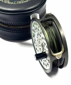   Hardy LRH Lightweight 3 1/8″ Trout Fly Reel With Padded Case Classic User