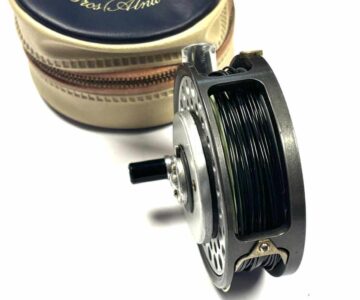   Hardy LRH Lightweight Multiplier 3 1/8″ Trout Fly Reel And Padded Case