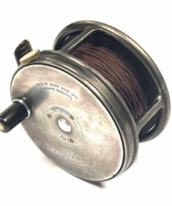   Hardy Perfect MK II 3 1/2″ Salmon Spey Fly Reel Rare Size With Silk Line