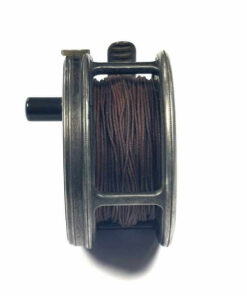   Hardy Perfect MK II 3 1/2″ Salmon Spey Fly Reel Rare Size With Silk Line