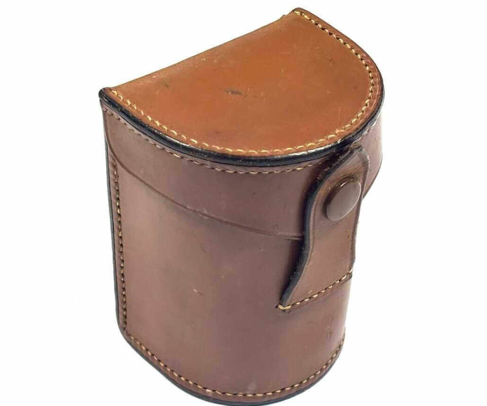   OGDON SMITH Leather Fishing Case For Multiplier Reel