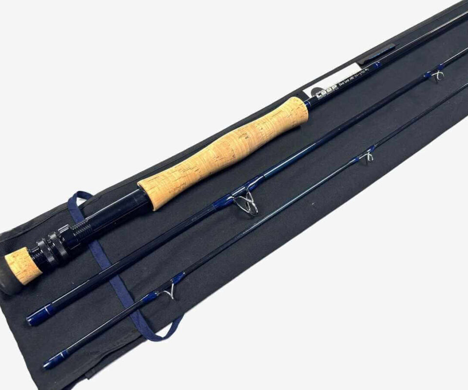   Loop Color Concept Blue Line Salt 9’ Three Piece Line #5 Adapted Graphite Fly Rod
