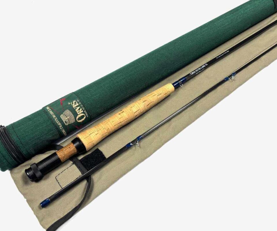 Orvis Silver Label TL 9′ 2 Piece Carbon Fly Rod #5 Mid Flex 6.5 With