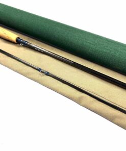   Orvis Silver Label TL 9′ 2 Piece Carbon Fly Rod #5 Mid Flex 6.5 With Bag & Tube