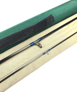   Orvis Silver Label TL 9′ 2 Piece Carbon Fly Rod #5 Mid Flex 6.5 With Bag & Tube