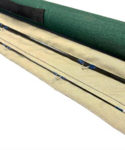   Orvis Silver Label TL 9′ 2 Piece Carbon Fly Rod #5 Mid Flex 6.5 With Bag & Tube