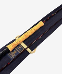   Hardy Graphite DeLuxe 9′ 6″ 2 Piece Carbon Trout Fly Rod #6/7 With Bag