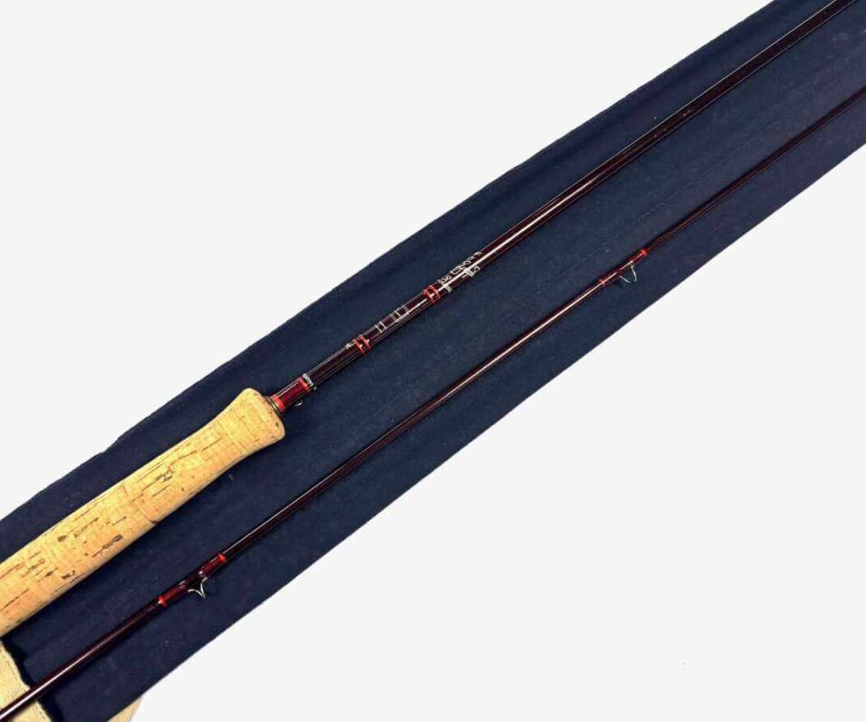 p*n様 HOUSE OF HARDYフライロッド　deluxe #6 250c Hardy Graphite DeLuxe 9′ 6″ 2 Piece Carbon Trout Fly Rod #6/7 With