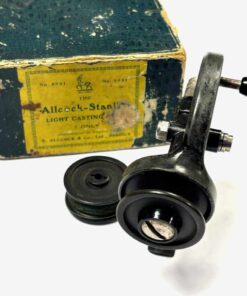   Allcock Stanley Threadline Vintage Casting Reel Plus Spare Spool & Box