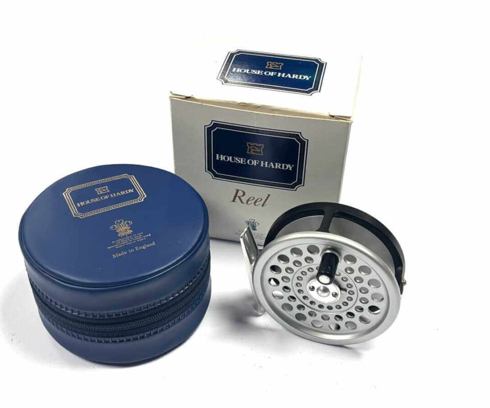  Hardy Marquis Disc #3/4 Brook River Fly Reel Case Box Mint