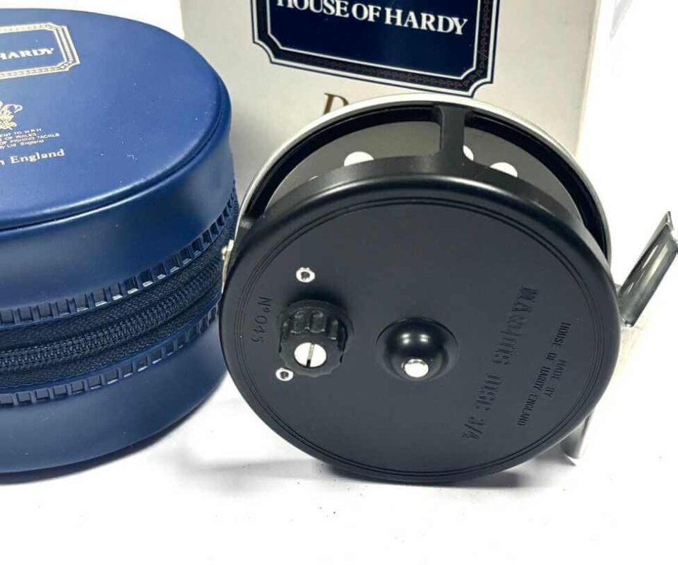   Hardy Marquis Disc #3/4 Brook River Fly Reel Case Box Mint