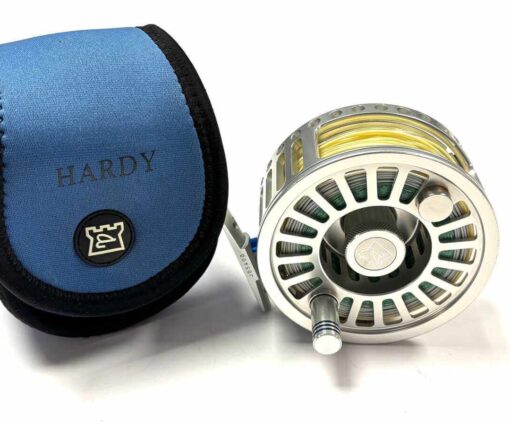 Hardy Zane No 1 Salmon Fly Reel 3.75″ Tarpon Sailfish With Pouch