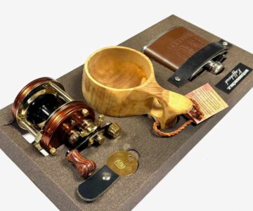 ABU KARSK PRESENTATION SET 5500C GOLD PLATED #103/200 RARE