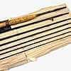 Hardy Graphite Smuggler Deluxe Classic 8′ 1/2" 7 Piece Trout Fly Rod #6 With Bag Exc Con