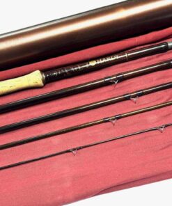   Hardy Origin 15' 5 Piece Carbon almon Fly Rod #10 Rare Model With Bag & Tube