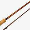B James & Son Ealing London 10′ 2″ MK IV Cane Avon Rod Trumpet Handle 1953 Early Rare