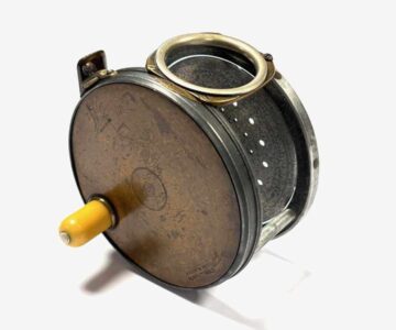   Hardy Perfect Brass Face Salmon Fly Reel 4.25″ With 1905 Square Line Guard For Restoration