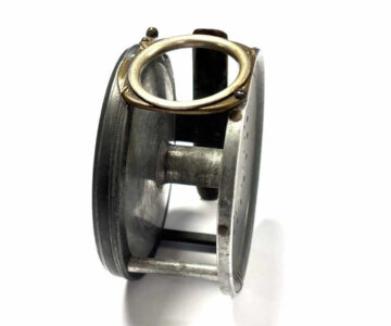   Hardy Perfect Brass Face Salmon Fly Reel 4.25″ With 1905 Square Line Guard For Restoration