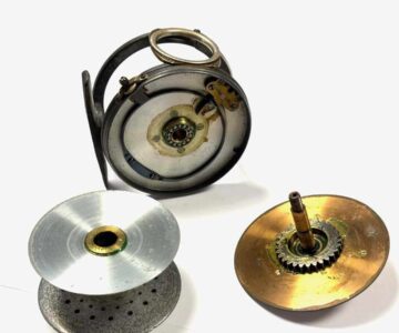   Hardy Perfect Brass Face Salmon Fly Reel 4.25″ With 1905 Square Line Guard For Restoration