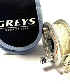   Greys Streamlite #4/5 Trout Fly Reel With Greys Reel Pouch