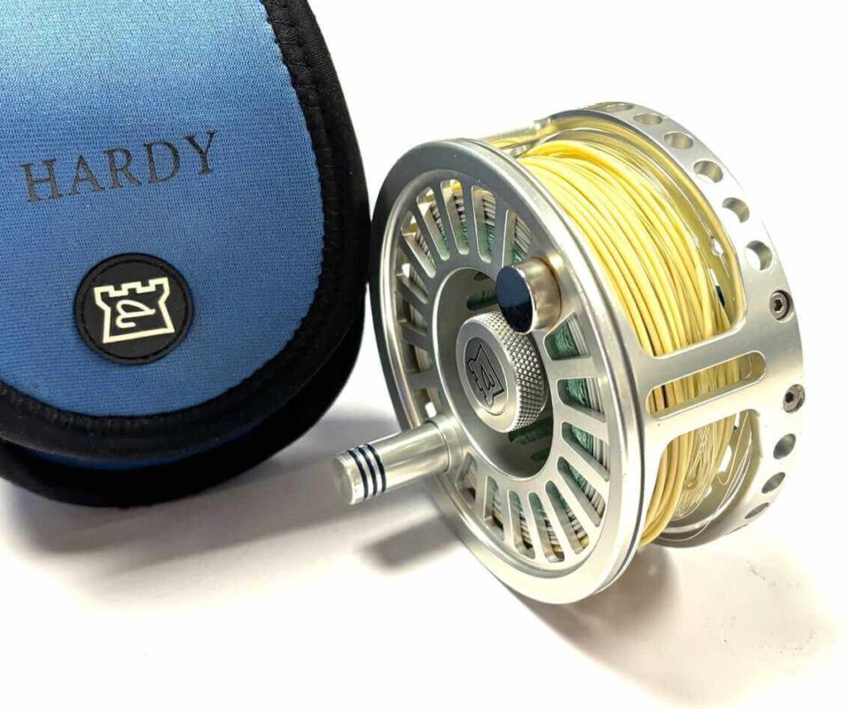 HARDY(ハーディー)　REEL ZANE S/WATER No3 Hardy Zane No 1 Salmon Fly Reel 3.75″ Tarpon Sailfish With Pouch