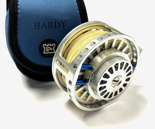   Hardy Zane No 1 Salmon Fly Reel 3.75″ Tarpon Sailfish With Pouch
