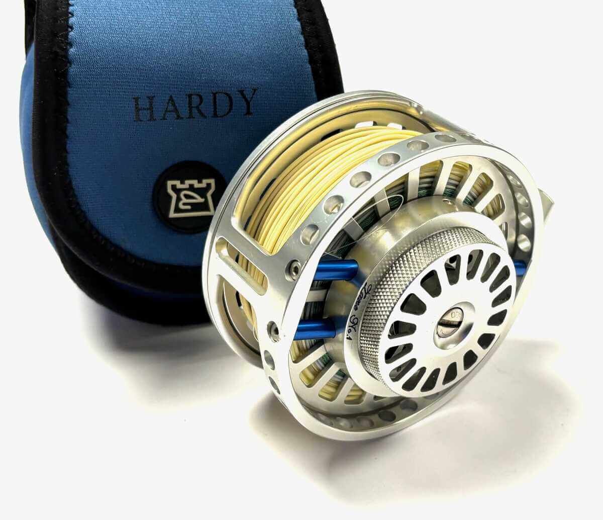 Hardy Zane No 1 Salmon Fly Reel 3.75″ Tarpon Sailfish With Pouch