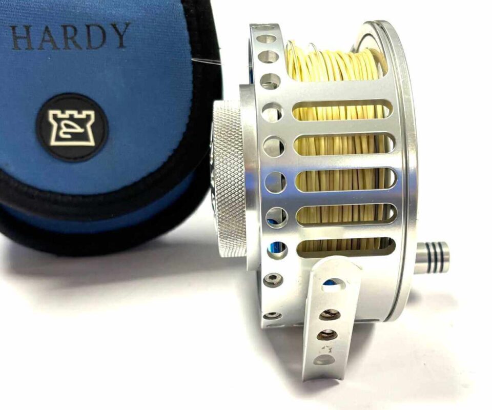 Hardy Zane No 1 Salmon Fly Reel 3.75″ Tarpon Sailfish With Pouch