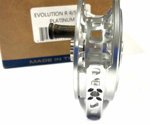   Ross Evolution R 4/5 Platinum Salt Water Fly Reel With Box Fine