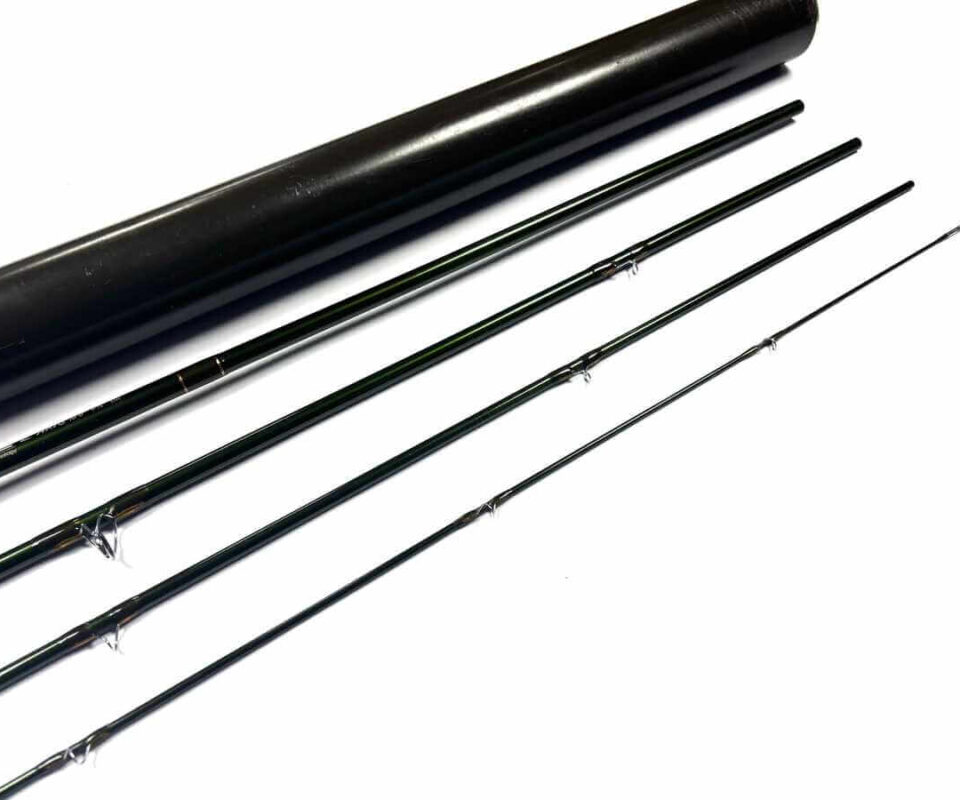   Sage Z-Axis 8100-4 10′ 4 Piece Carbon Fly Rod #8 With Bag & Sage Tube
