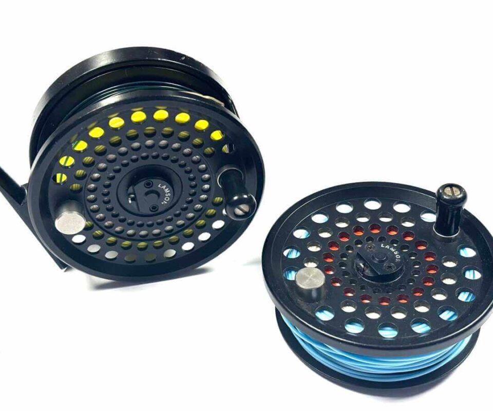   Lamson 3.5 Trout Fly Reel USA & Spare Spool With Line