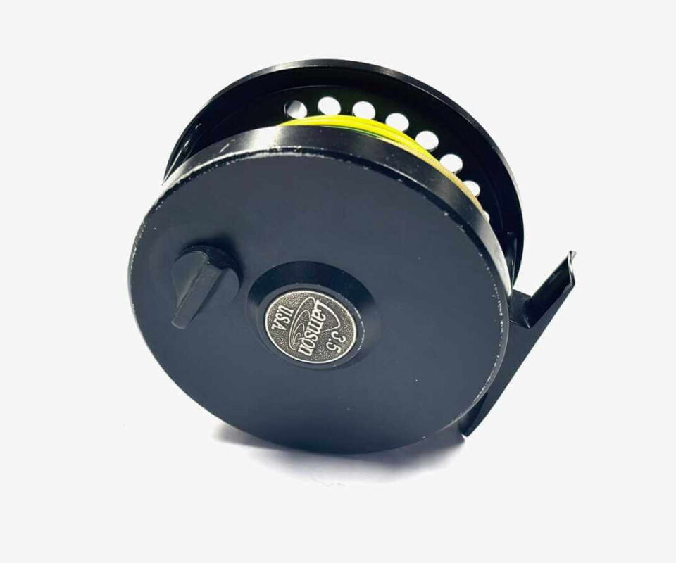   Lamson 3.5 Trout Fly Reel USA & Spare Spool With Line