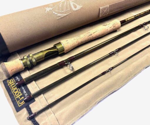  G Loomis Crosscurrent GLX 9′ Line #7 Saltwater Fly Rod With Bag & Case