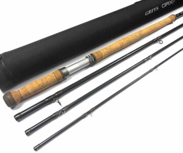   Greys GRXi + 15′ 4 Piece Salmon Fly Rod Line #10 With Bag & Tube