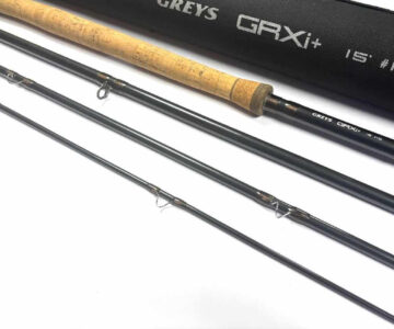   Greys GRXi + 15′ 4 Piece Salmon Fly Rod Line #10 With Bag & Tube