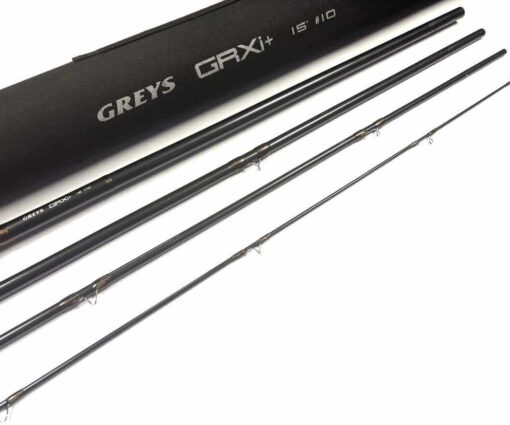   Greys GRXi + 15′ 4 Piece Salmon Fly Rod Line #10 With Bag & Tube