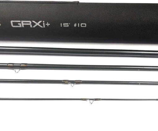   Greys GRXi + 15′ 4 Piece Salmon Fly Rod Line #10 With Bag & Tube