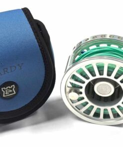   Hardy Zane No 2 Salmon Fly Reel 4″ Tarpon Sailfish With Pouch