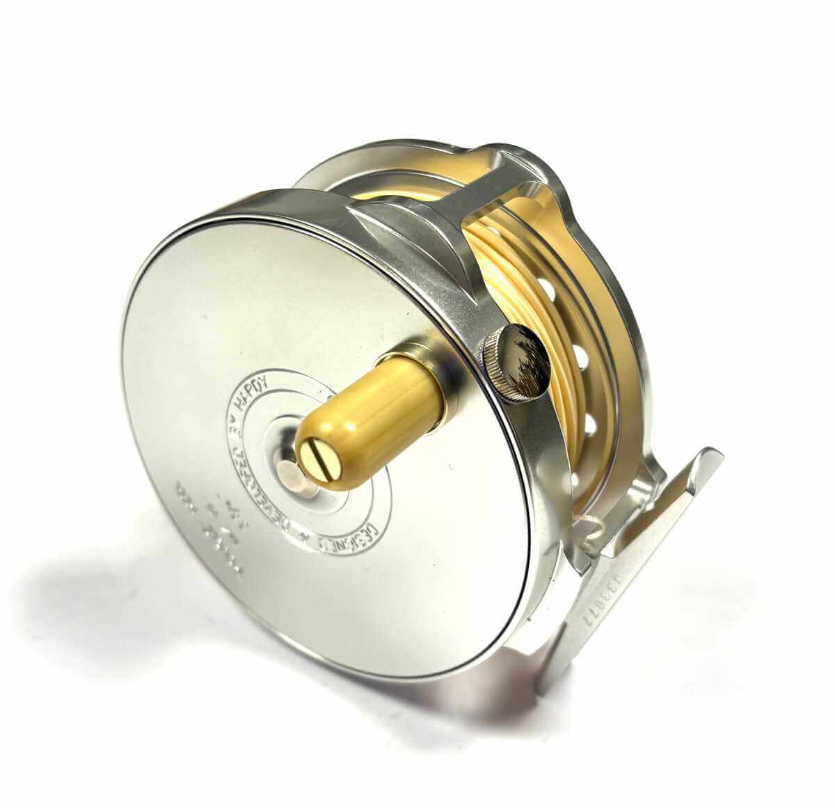 Hardy Bougle MK VII 3.75″ Fly Reel With Pouch Instructions & Box