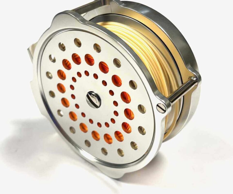   Hardy Bougle MK VII 3.75″ Fly Reel With Pouch Instructions & Box
