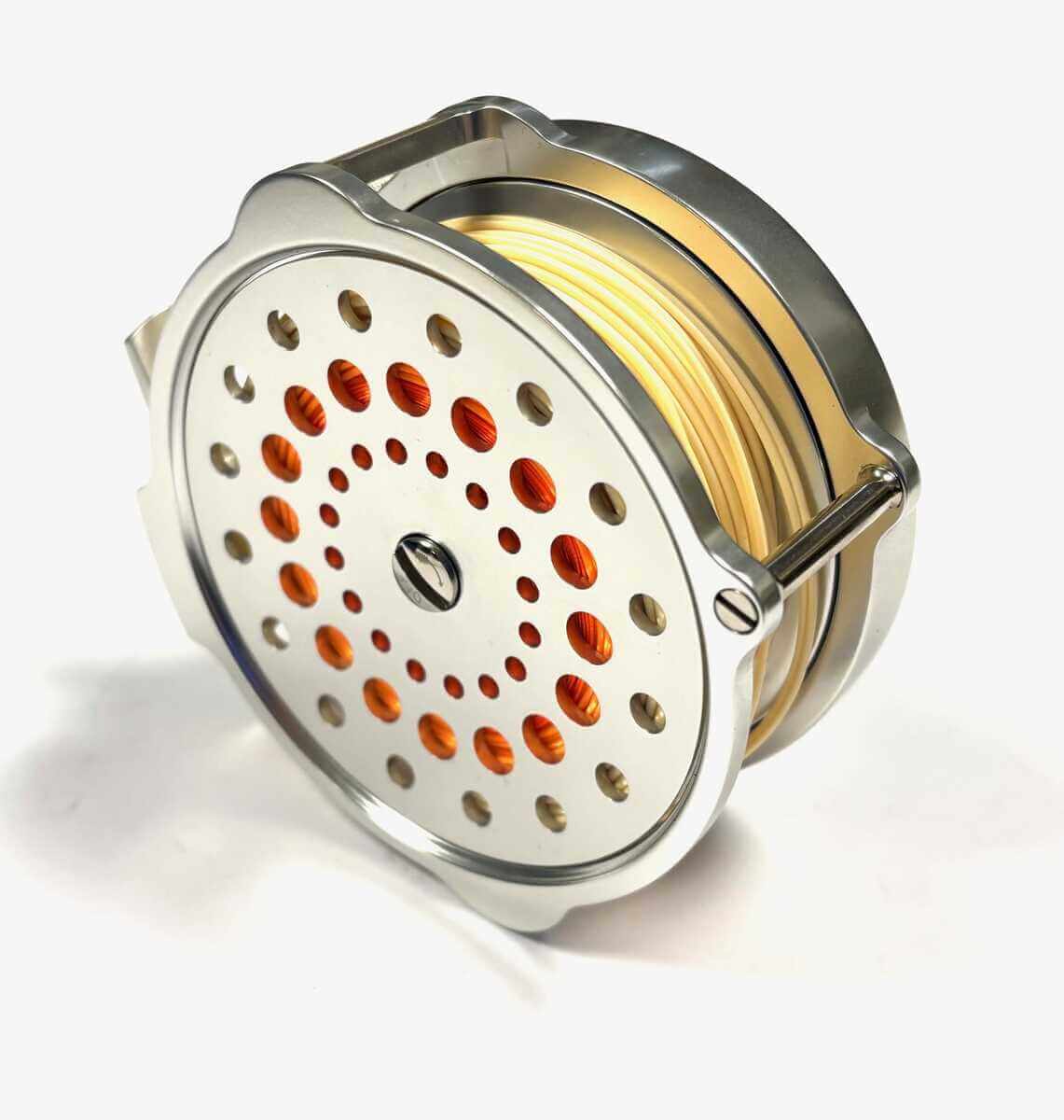 Hardy Bougle MK VII 3.75″ Fly Reel With Pouch Instructions & Box