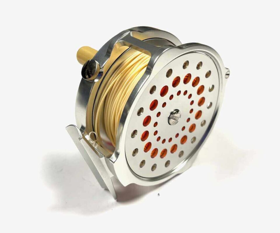   Hardy Bougle MK VII 3.75″ Fly Reel With Pouch Instructions & Box