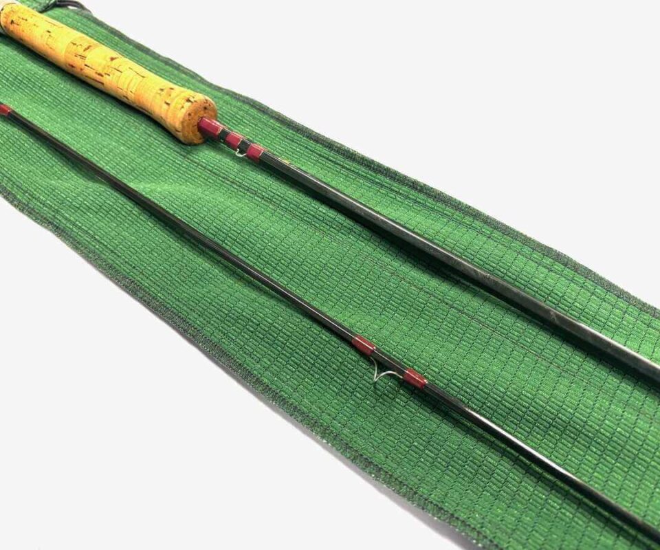   Bruce & Walker Hexagraph BROOK ROD 8′ Two Piece Carbon Fly Rod Line #3 With Bag RARE