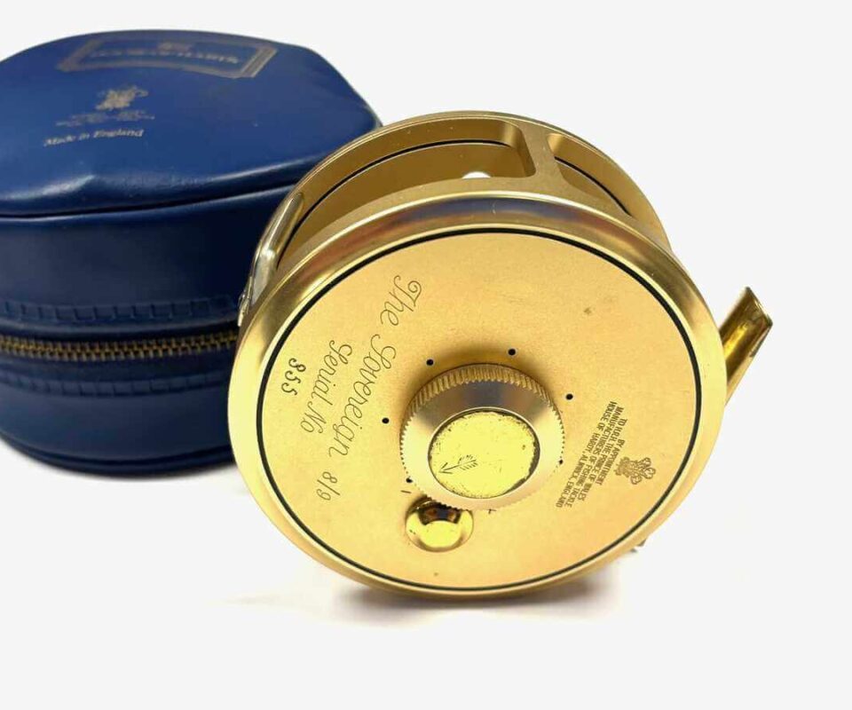   Hardy Gold Sovereign 8/9 Reel Ltd Ed # 355 With Hardy Case