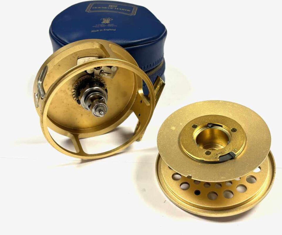   Hardy Gold Sovereign 8/9 Reel Ltd Ed # 355 With Hardy Case