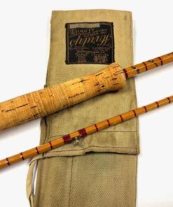   Hardy The Pope 10’ 2 Piece Palakona Split Cane Trout Fly Rod With Bag Fine