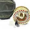 Orvis Battenkill Large Arbor V Gold Salmon Fly Reel With Line & Case